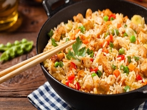 Stir fry rice